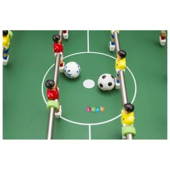 LEAN TOYS Liels galda futbols 70 cm futbols - galda spēle ar 22 spēlētājiem