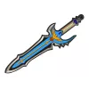 LEAN TOYS Blue Warrior Sword Shield Set no EVA putuplasta