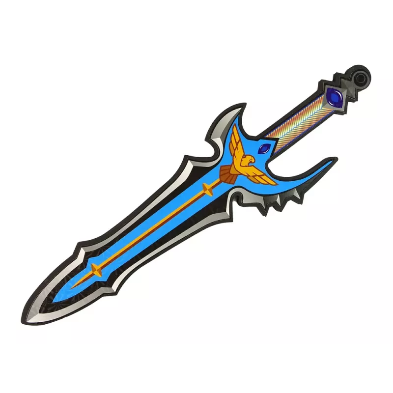 LEAN TOYS Blue Warrior Sword Shield Set no EVA putuplasta