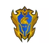 LEAN TOYS Blue Warrior Sword Shield Set no EVA putuplasta