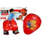 LEAN TOYS Boxer komplekts ar cimdiem un mērķi
