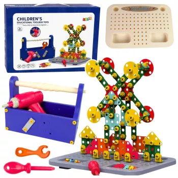 LEAN TOYS Building Blocks in a Box DIY Kit Screwdriver