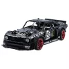 LEAN TOYS būvbloki sporta auto Mustang Hoonicorn V2 komplekts - 3201 detaļas, 1:8 mērogā, ABS plastmasa