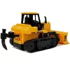LEAN TOYS Buldozers ar kāpurķēžu riteņiem, tālvadības ar roku žestiem 2.4G 1:28
