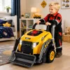 LEAN TOYS Buldozera ekskavators izjaucams komplekts - Mazais meistars ar gaismām, skaņām un tvaika efektu (3+ gadi)
