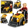 LEAN TOYS Buldozera ekskavators izjaucams komplekts - Mazais meistars ar gaismām, skaņām un tvaika efektu (3+ gadi)