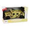 LEAN TOYS Car Military Vehicle Friction Drive Camo Sand Lights Sounds