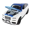 LEAN TOYS Car R/C 1:20 White and Blue Remote Controlled