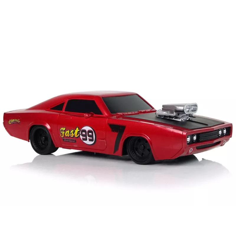 LEAN TOYS Auto R/C Sports Sticker 1:20 Red Pilot