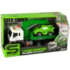 LEAN TOYS Auto transportieris Ceļmalas palīdzības evakuators 1:16 Zaļš Skaņa Gaismas