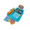 LEAN TOYS Kases aparāts ar cepumu iepakošanas svariem, bateriju un skeneri