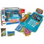 LEAN TOYS Kases aparāts ar cepumu iepakošanas svariem, bateriju un skeneri