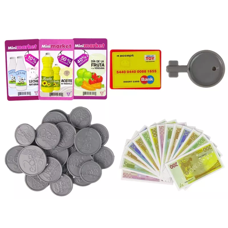 LEAN TOYS Kases aparāts ar skārienekrānu