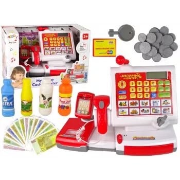 LEAN TOYS Kases aparāts ar skārienekrānu