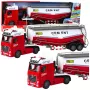LEAN TOYS cementa cisternas kravas automašīna ar ūdens liešanas funkciju, gaismām un skaņām