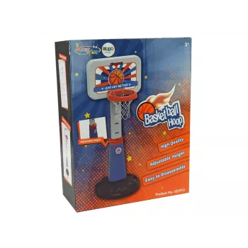 LEAN TOYS Bērnu basketbola komplekts komandas spēlei 125 cm