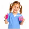 LEAN TOYS Bērnu asinsspiediena mērītājs ar kustīgu roku rozā