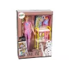 LEAN TOYS Bērnu leļļu ārsta garo matu aksesuāri
