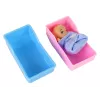 LEAN TOYS Bērnu leļļu ārsta garo matu aksesuāri