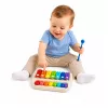 LEAN TOOLS Bērnu ksilofona klavieres krāsains mūzikas instruments 2-in-1 bungu nūjiņa