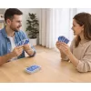 LEAN TOYS Classic spēļu kārtis ar plastmasas pārklājumu, zilas - Pokera izmērs, 54 kārtis, izturīgas pret šļakatām