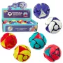 LEAN TOYS LED žonglēšanas bumba ar krāsu maiņu 8 cm, daudzkrāsaina