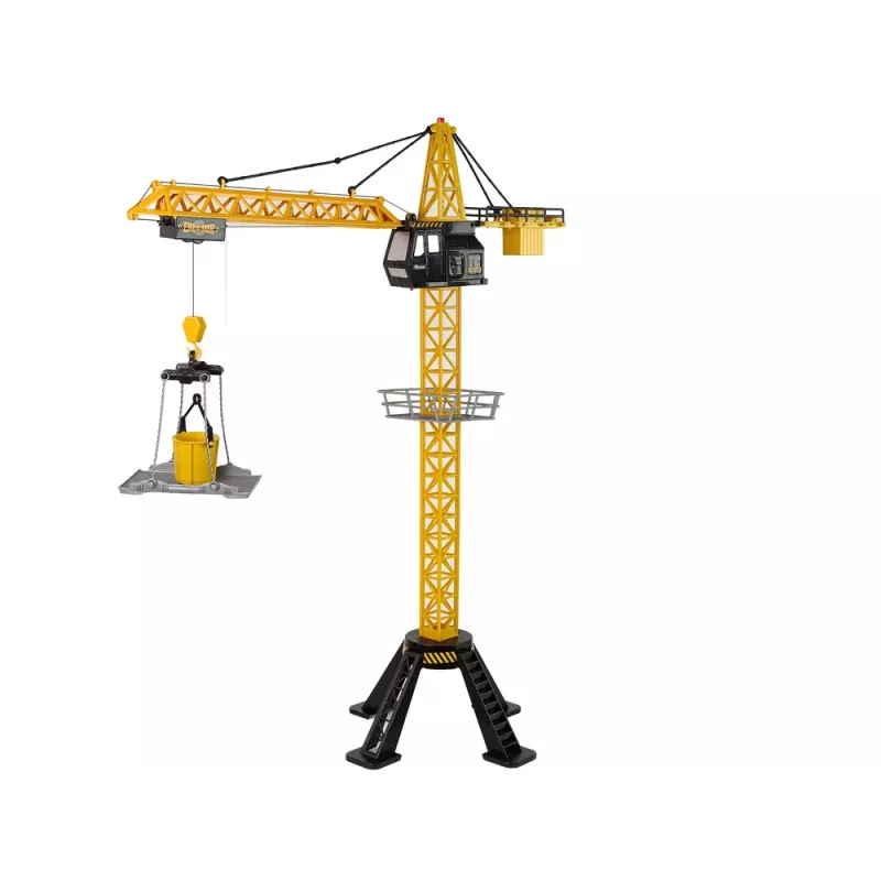 LEAN TOYS Celtniecības celtnis ar tālvadības pulti 90 cm augsts Eifeļa torņa konstrukcija