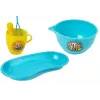 LEAN TOYS Mazais zobārsta komplekts sunim. Zobu birste. Izspiesta zobu pasta.