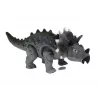 LEAN TOYS Dinozaurs ar bateriju Triceratops Pelēks