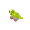 LEAN TOYS Dinozaurs uz Riteņiem Zaļa Figūra