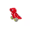 LEAN TOYS Dinozaurs uz Riteņiem T-Rex Sarkanā Figūriņa