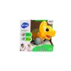 LEAN TOYS Dinozaurs uz Riteņiem Dzeltenais Triceratops Figūriņa