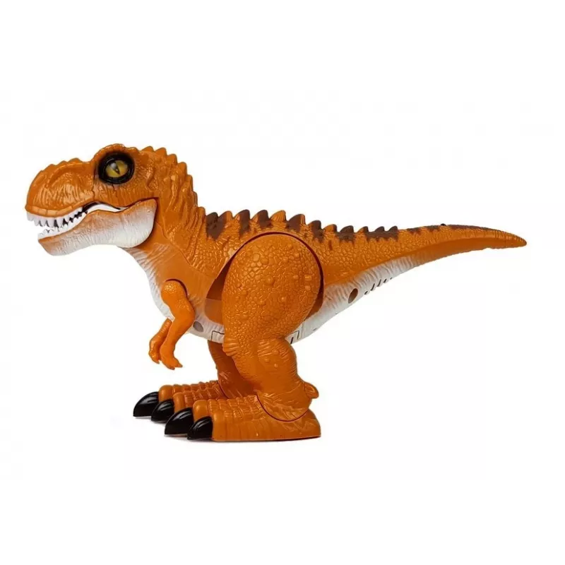 LEAN TOYS Dinozaurs ar tālvadību R/C Bronzas skaņa un gaisma