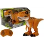 LEAN TOYS Dinozaurs ar tālvadību R/C Bronzas skaņa un gaisma
