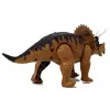 LEAN TOYS Dinozaurs Triceratops ar bateriju darbināms dzeltens