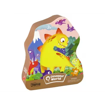 LEAN TOYS Dinozauru vulkāna puzle 48 gabali