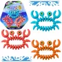 LEAN TOYS Diving Toys Water Fun Colorful Crabs 3 pcs.