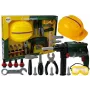 LEAN TOYS DIY komplekts ar urbjmašīnu, aizsargbrillēm un ķiveri