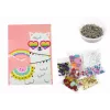 LEAN TOYS DIY Komplekts Sequins Augstpapēžu Pūces Rāmis Krāsains