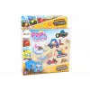 LEAN TOYS DIY Ūdens pērlīšu komplekts Magic Beads 8 krāsas Celtniecības transportlīdzekļi