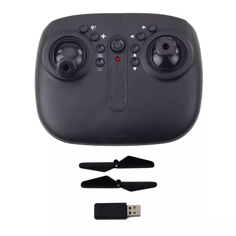 LEAN TOYS drons ar sešu asu žiroskopu, LED gaismām, 360° rotāciju, zils