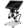LEAN TOYS Izglītojošs digitālais mikroskops ar tālvadību, vadu, 1200X, LCD 7 collu HD kamera
