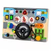 LEAN TOYS Izglītojoša manipulācijas tāfele Simulators Stūre Gaismas Skaņas