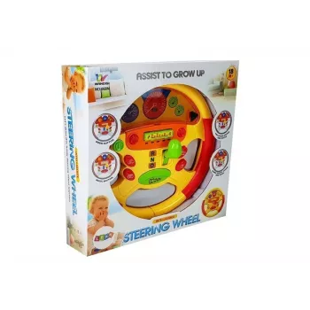 LEAN TOYS Izglītojoša stūre mazulim ar skaņas un gaismas efektiem