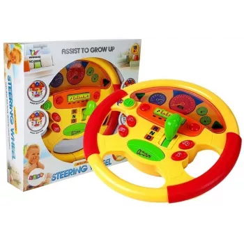 LEAN TOYS Izglītojoša stūre mazulim ar skaņas un gaismas efektiem