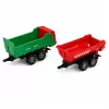 LEAN TOYS Lauku sēta ar traktoru, lauksaimniecības transportlīdzekļiem, dzīvniekiem un piederumiem – 28 daļu rotaļu komplekts