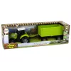 LEAN TOYS Lauku traktors ar piekabi, gaismām un skaņām, zaļš