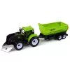 LEAN TOYS Lauksaimniecības transportlīdzekļu komplekts Traktors Kombains Cisterne Puspiekabe