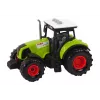 LEAN TOYS Zemnieka traktora komplekts + 2 lauksaimniecības mašīnas Saimniecības kravas auto komplekts