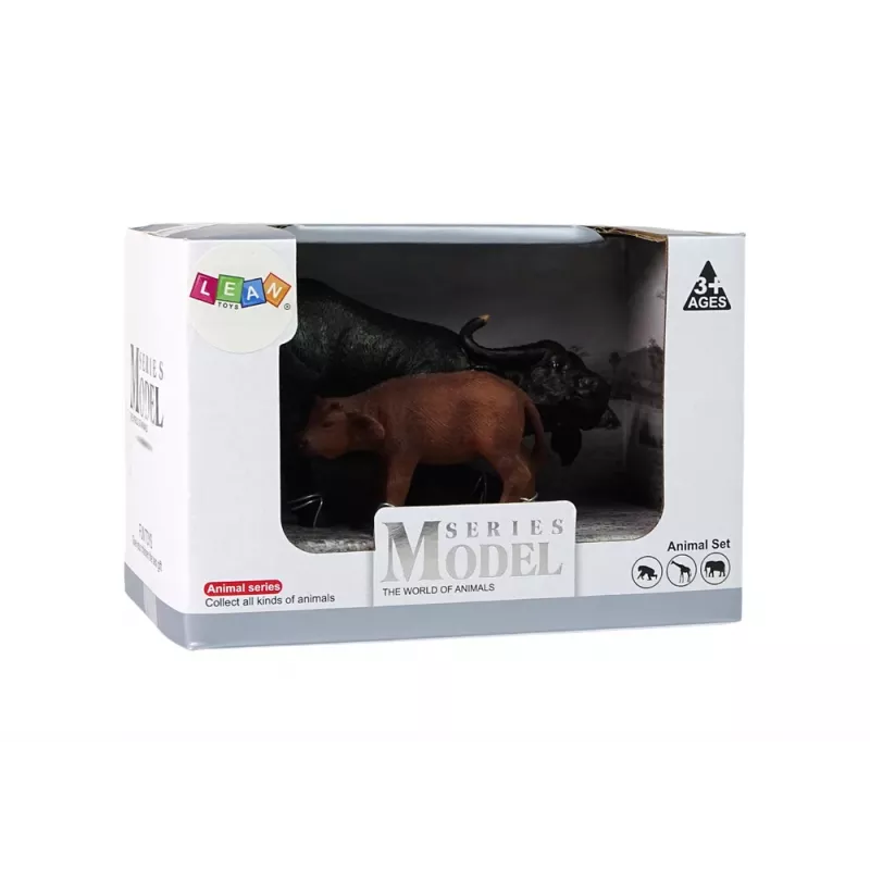 LEAN TOYS Figurīns Bifeļa teļš African Zoo Animals
